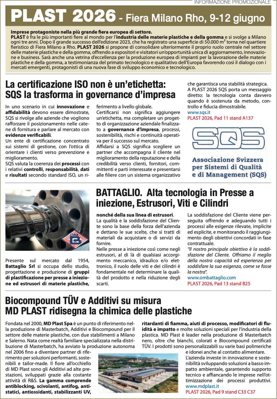 PLAST 2026