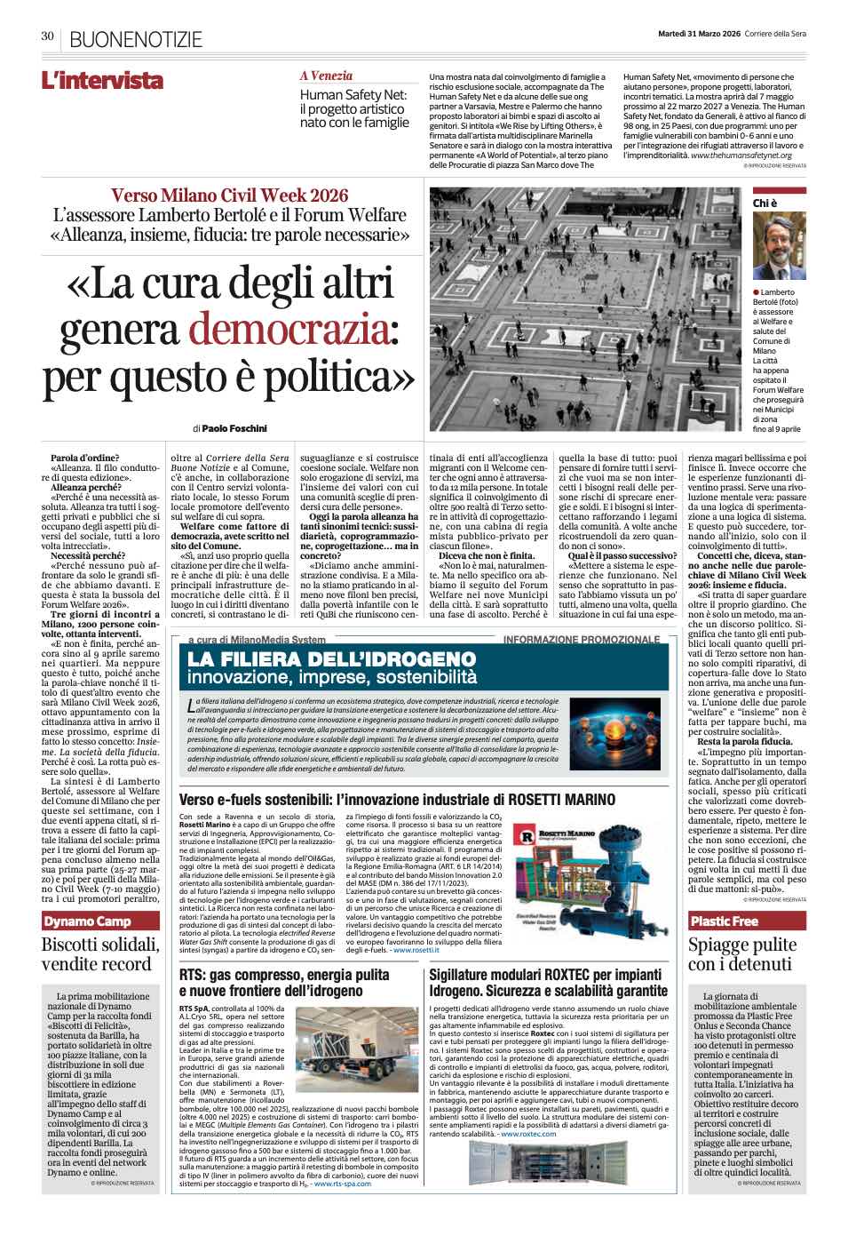 LA FILIERA DELL’IDROGENO
