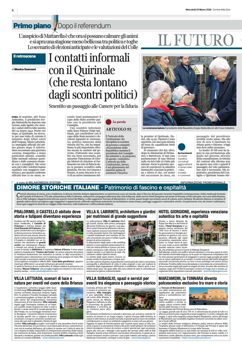 DIMORE STORICHE ITALIANE