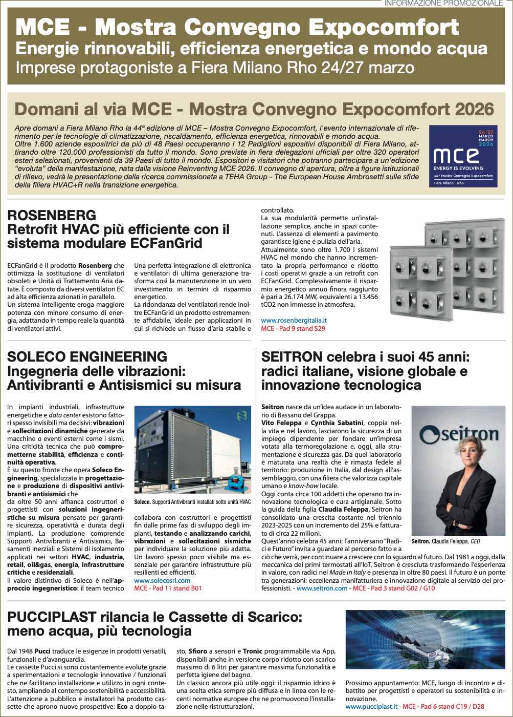 MCE Mostra Convegno Expocomfort